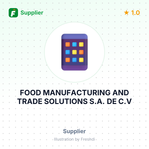 FOOD MANUFACTURING AND TRADE SOLUTIONS S.A. DE C.V – summary card, no photo uploaded yet