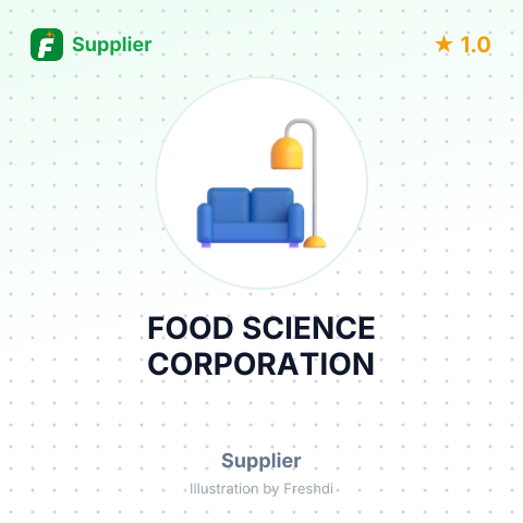 FOOD SCIENCE CORPORATION – summary card, no photo uploaded yet