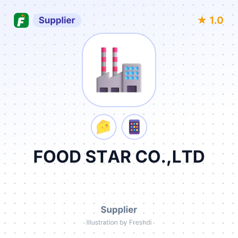 FOOD STAR CO.,LTD – summary card, no photo uploaded yet