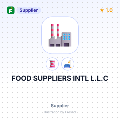 FOOD SUPPLIERS INTL L.L.C – summary card, no photo uploaded yet