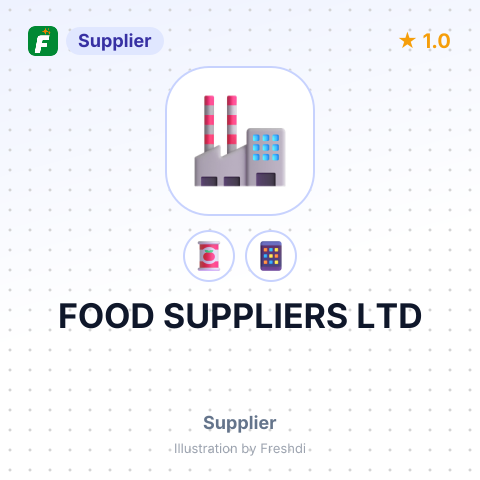 FOOD SUPPLIERS LTD – summary card, no photo uploaded yet