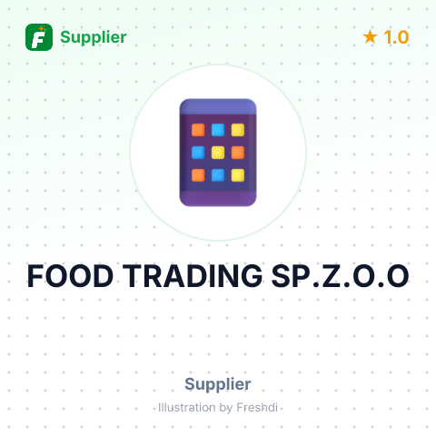 FOOD TRADING SP.Z.O.O – summary card, no photo uploaded yet