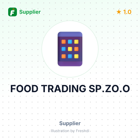 FOOD TRADING SP.ZO.O – summary card, no photo uploaded yet