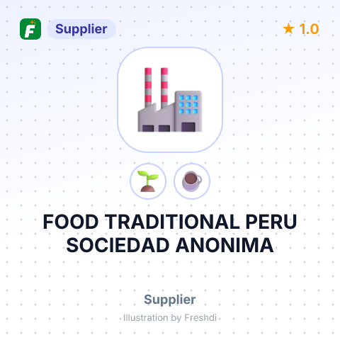 FOOD TRADITIONAL PERU SOCIEDAD ANONIMA – summary card, no photo uploaded yet
