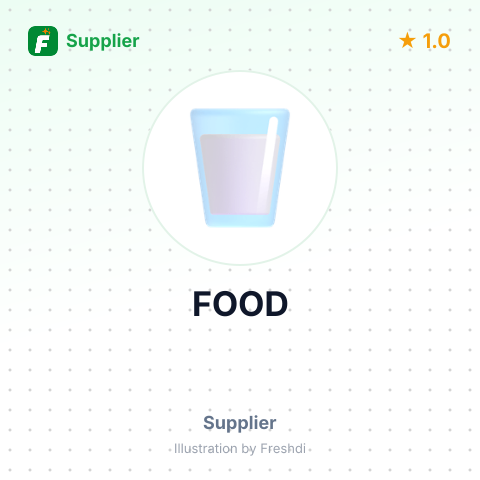 FOOD – summary card, no photo uploaded yet