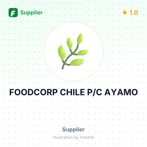 FOODCORP CHILE P/C AYAMO – summary card, no photo uploaded yet