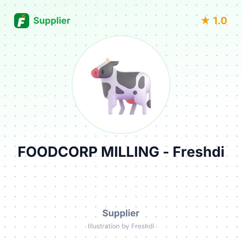 FOODCORP MILLING – summary card, no photo uploaded yet