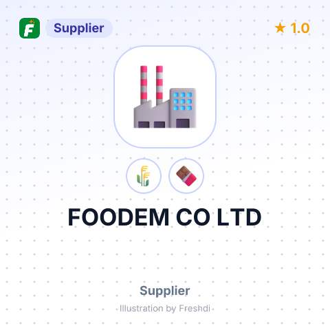 FOODEM CO LTD – summary card, no photo uploaded yet