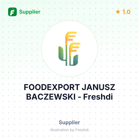 FOODEXPORT JANUSZ BACZEWSKI – summary card, no photo uploaded yet
