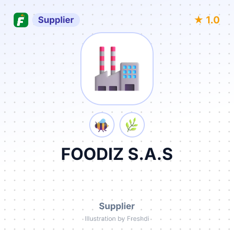 FOODIZ S.A.S – summary card, no photo uploaded yet