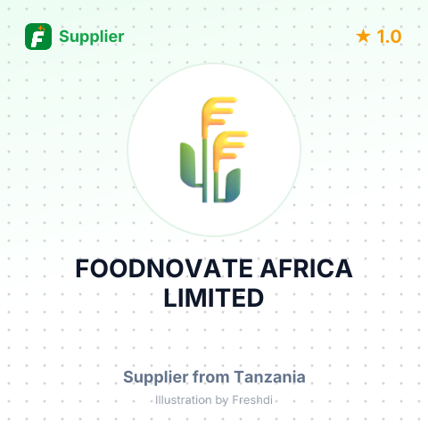 FOODNOVATE AFRICA LIMITED – summary card, no photo uploaded yet