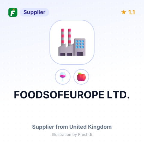 FOODSOFEUROPE LTD. – summary card, no photo uploaded yet