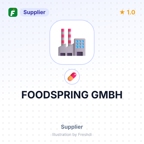 FOODSPRING GMBH – summary card, no photo uploaded yet