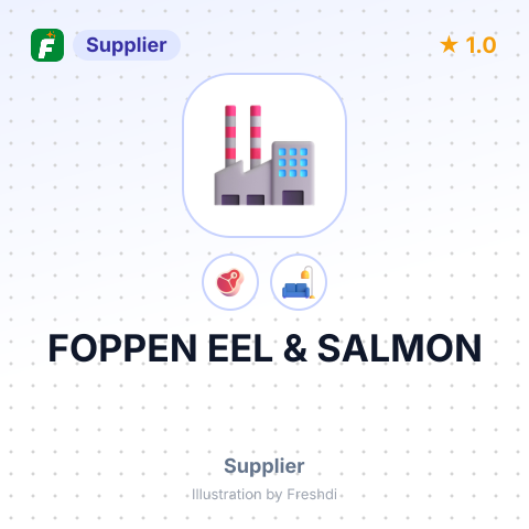 FOPPEN EEL & SALMON – summary card, no photo uploaded yet