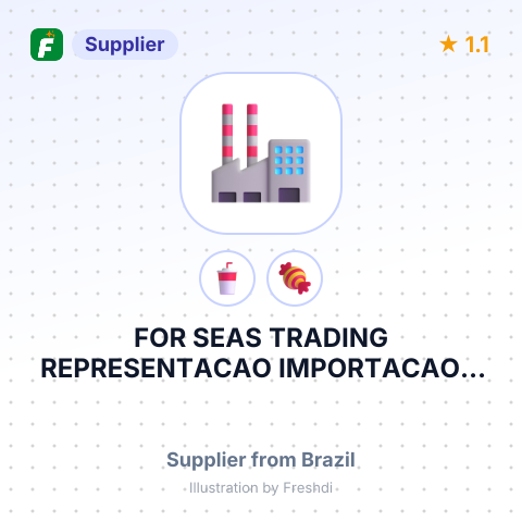 FOR SEAS TRADING REPRESENTACAO IMPORTACAO E EXPORTACAO LTDA – summary card, no photo uploaded yet