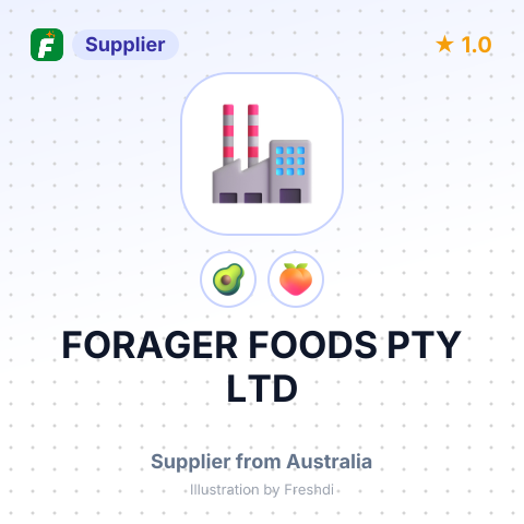FORAGER FOODS PTY LTD – summary card, no photo uploaded yet