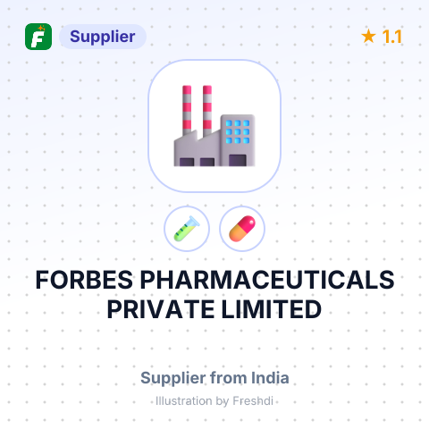FORBES PHARMACEUTICALS PRIVATE LIMITED – summary card, no photo uploaded yet