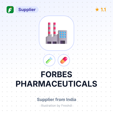 FORBES PHARMACEUTICALS – summary card, no photo uploaded yet