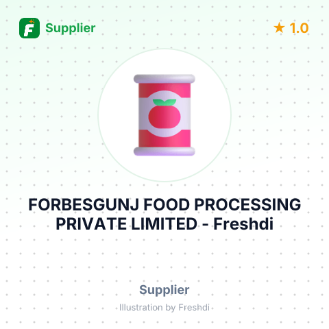 FORBESGUNJ FOOD PROCESSING PRIVATE LIMITED – summary card, no photo uploaded yet