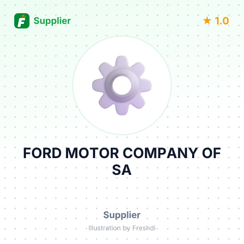 FORD MOTOR COMPANY OF SA – summary card, no photo uploaded yet