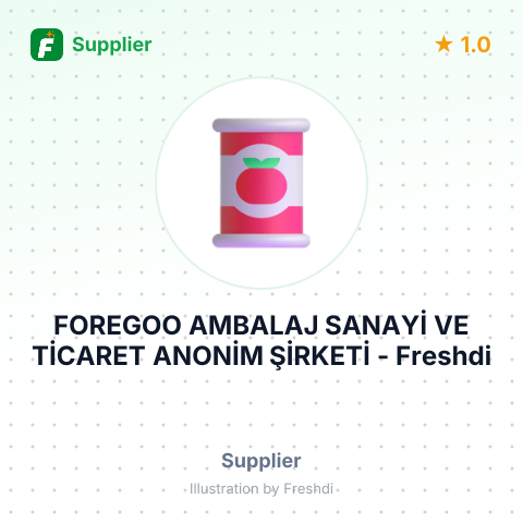 FOREGOO AMBALAJ SANAYİ VE TİCARET ANONİM ŞİRKETİ – summary card, no photo uploaded yet