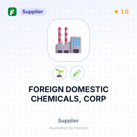 FOREIGN DOMESTIC CHEMICALS, CORP – summary card, no photo uploaded yet