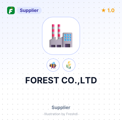 FOREST CO.,LTD – summary card, no photo uploaded yet