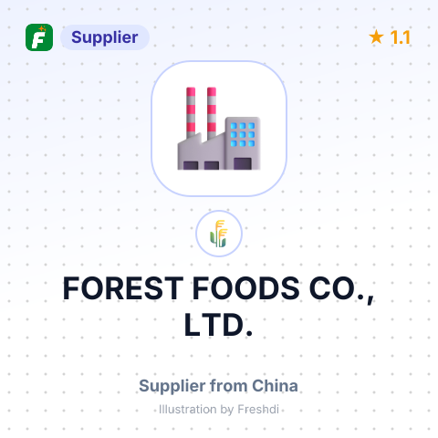 FOREST FOODS CO., LTD. – summary card, no photo uploaded yet