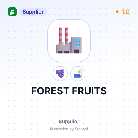 FOREST FRUITS – summary card, no photo uploaded yet