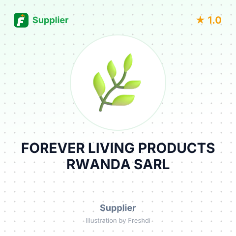 FOREVER LIVING PRODUCTS RWANDA SARL – summary card, no photo uploaded yet