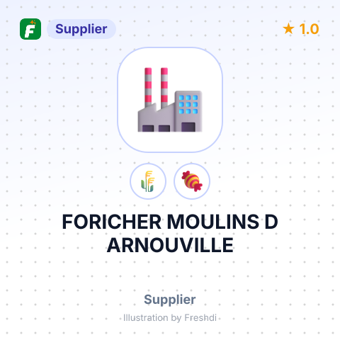 FORICHER MOULINS D ARNOUVILLE – summary card, no photo uploaded yet