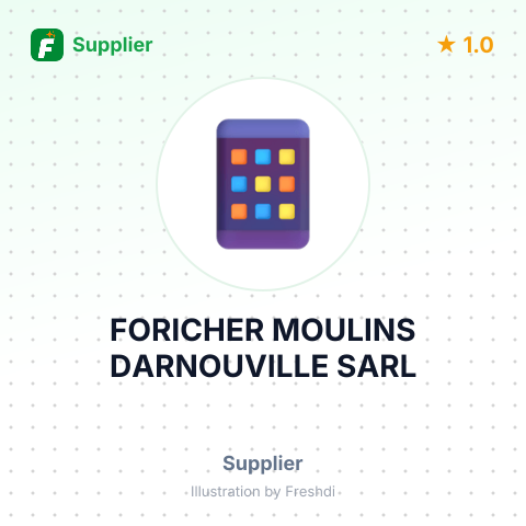 FORICHER MOULINS DARNOUVILLE SARL – summary card, no photo uploaded yet