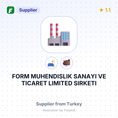 FORM MUHENDISLIK SANAYI VE TICARET LIMITED SIRKETI – summary card, no photo uploaded yet