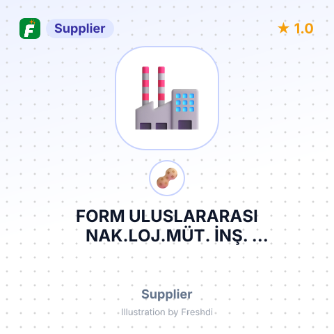 FORM ULUSLARARASI NAK.LOJ.MÜT. İNŞ. GIDATEKS.SAN.TİC. LTD – summary card, no photo uploaded yet