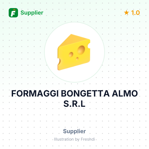 FORMAGGI BONGETTA ALMO S.R.L – summary card, no photo uploaded yet