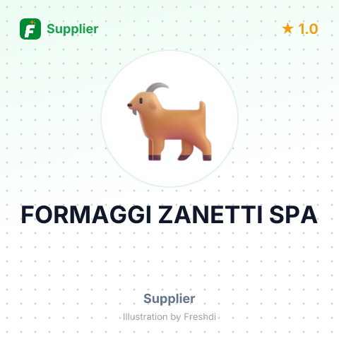 FORMAGGI ZANETTI SPA – summary card, no photo uploaded yet