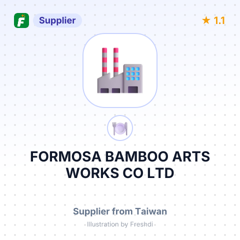 FORMOSA BAMBOO ARTS WORKS CO LTD – summary card, no photo uploaded yet