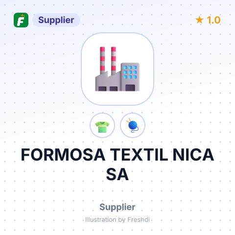 FORMOSA TEXTIL NICA SA – summary card, no photo uploaded yet