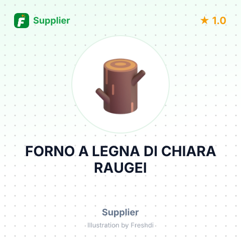FORNO A LEGNA DI CHIARA RAUGEI – summary card, no photo uploaded yet