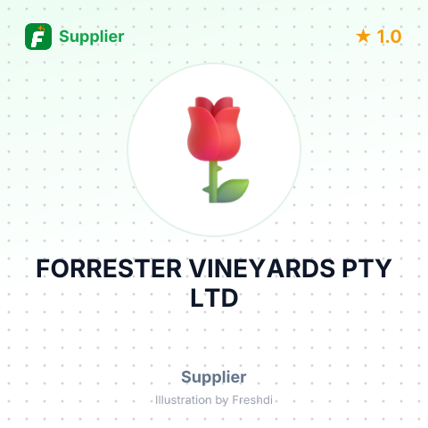 FORRESTER VINEYARDS PTY LTD – summary card, no photo uploaded yet