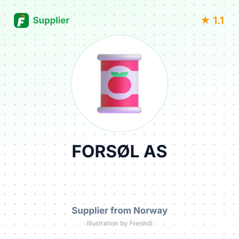 FORSØL AS – summary card, no photo uploaded yet