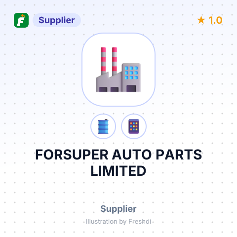 FORSUPER AUTO PARTS LIMITED – summary card, no photo uploaded yet