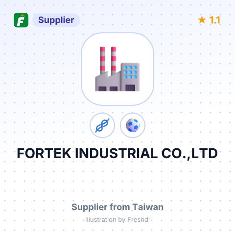 FORTEK INDUSTRIAL CO.,LTD – summary card, no photo uploaded yet