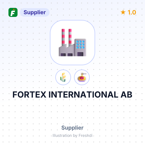 FORTEX INTERNATIONAL AB – summary card, no photo uploaded yet