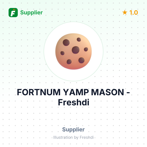 FORTNUM YAMP MASON – summary card, no photo uploaded yet