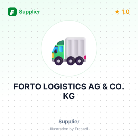 FORTO LOGISTICS AG & CO. KG – summary card, no photo uploaded yet