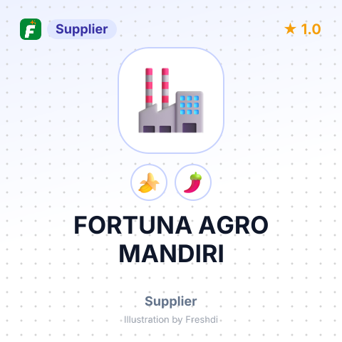FORTUNA AGRO MANDIRI – summary card, no photo uploaded yet