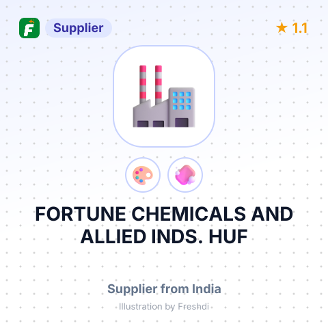FORTUNE CHEMICALS AND ALLIED INDS. HUF – summary card, no photo uploaded yet