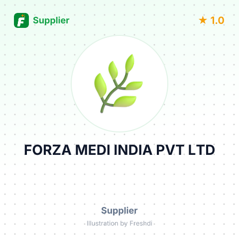 FORZA MEDI INDIA PVT LTD – summary card, no photo uploaded yet