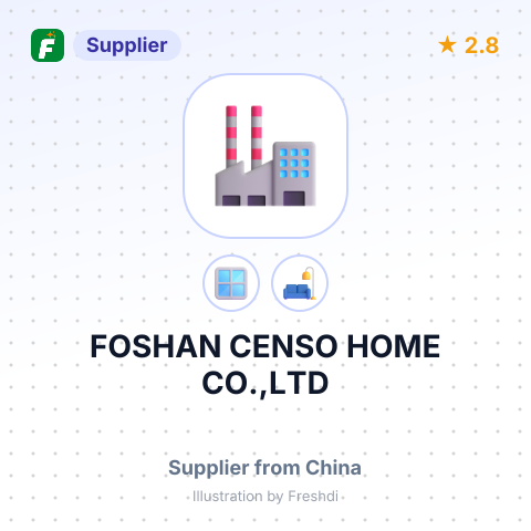 FOSHAN CENSO HOME CO.,LTD – summary card, no photo uploaded yet